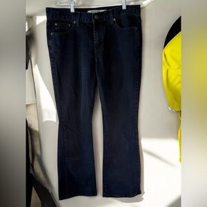 Levi’s 515 Boot Cut Jeans Size 10 Dark Wash Stretchy Denim